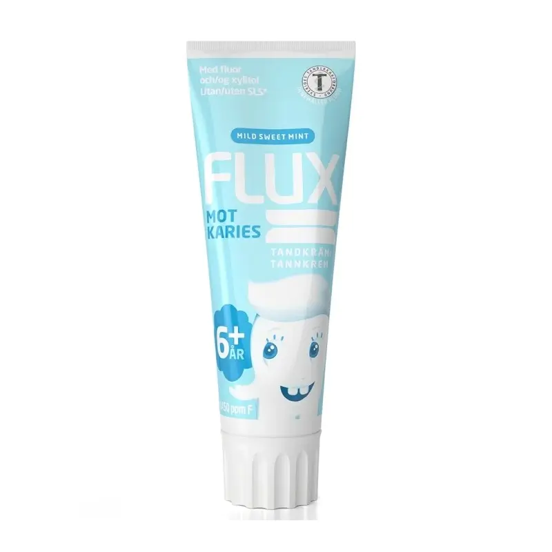 Flux toothpaste 6+ Sweet Mint 75 ml